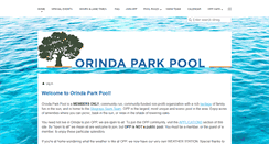 Desktop Screenshot of orindaparkpool.org